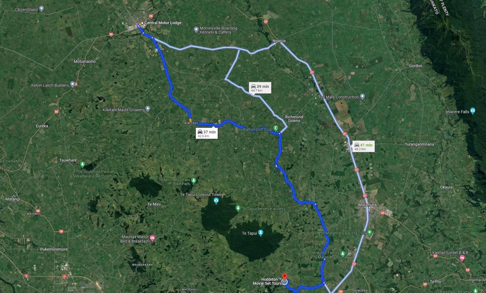 Central Motor Lodge Morrinsville 외부 사진